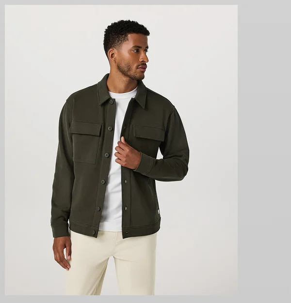 Seaside Shirt Jacket Olive