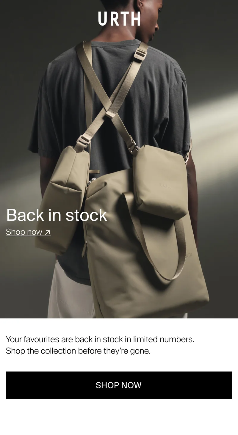 Back in stock - Shop now