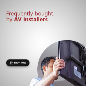 Frequently Bought By AV Installers