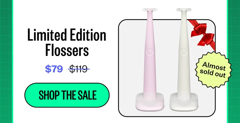 Limited Edition Flossers | $79 | Shop the sale | Almost Sold Out