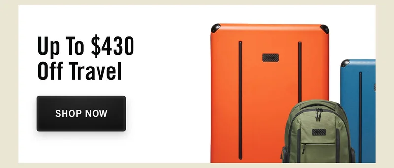 Up to $430 Off Travel | Shop Now