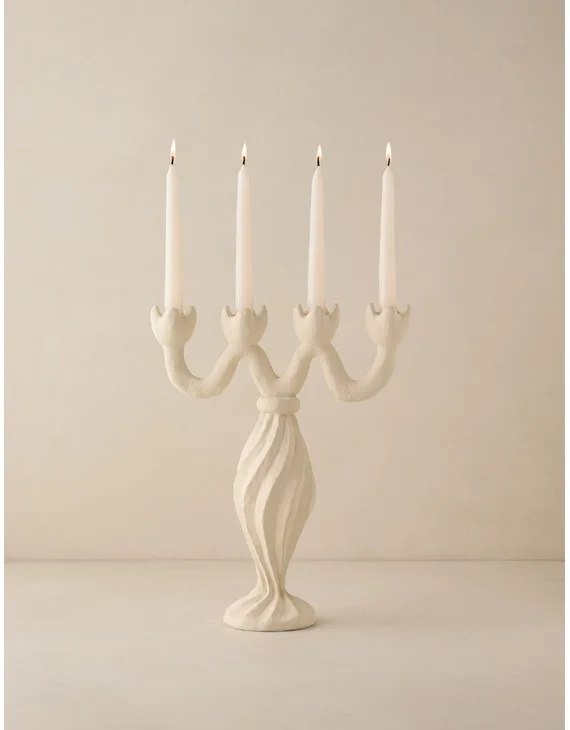 Tuli Candelabra by Sarah Sherman Samuel-Ivory