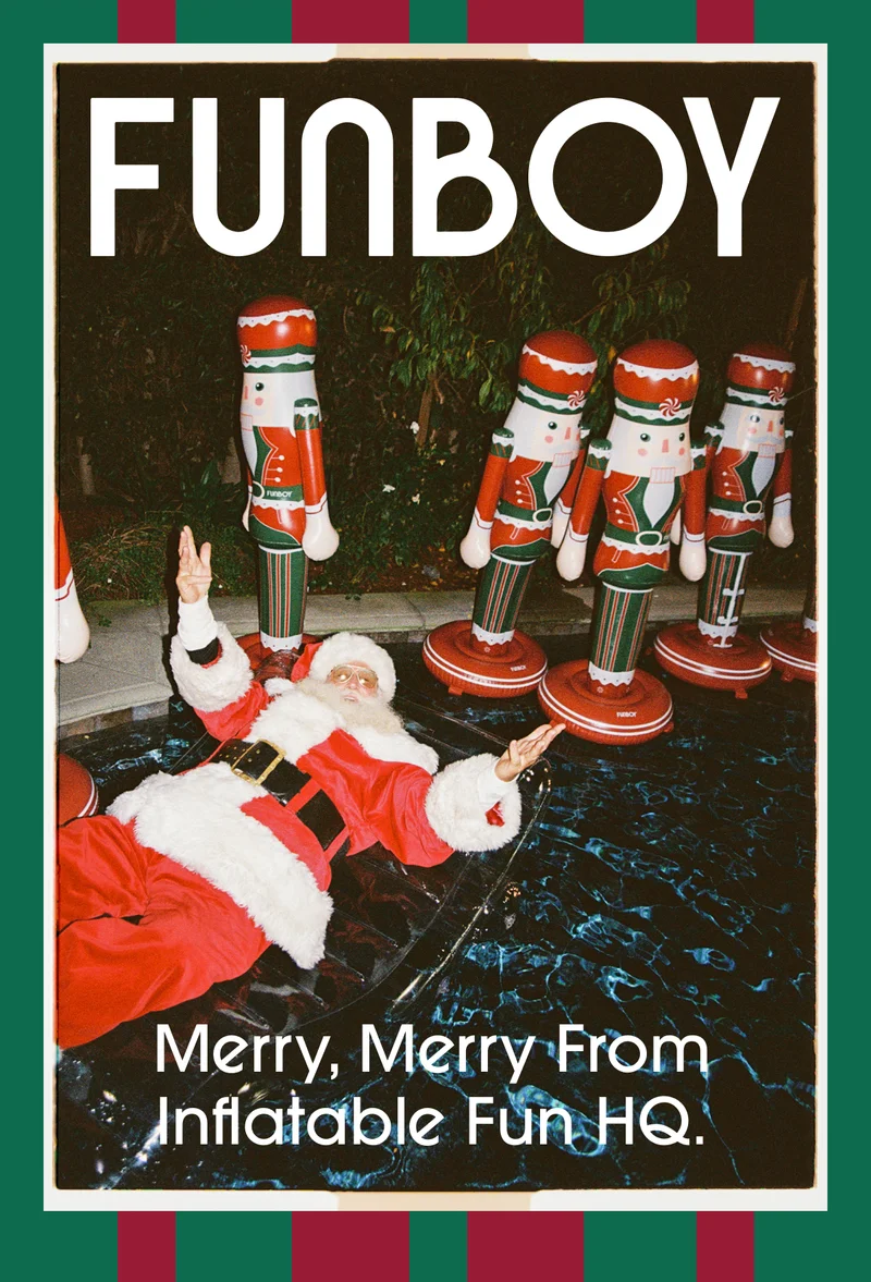 FUNBOY | Merry, Merry From Inflatable Fun HQ.
