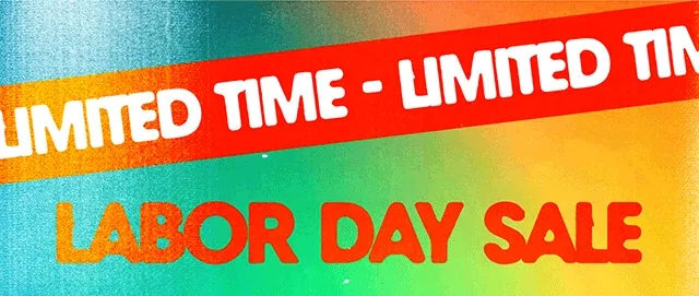 Limited Time Labor Day Sale! Up to 70% Off Sitewide. Not combinable with other offers. Shop Now