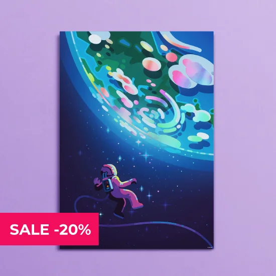 Back to Earth Poster - 20% Off