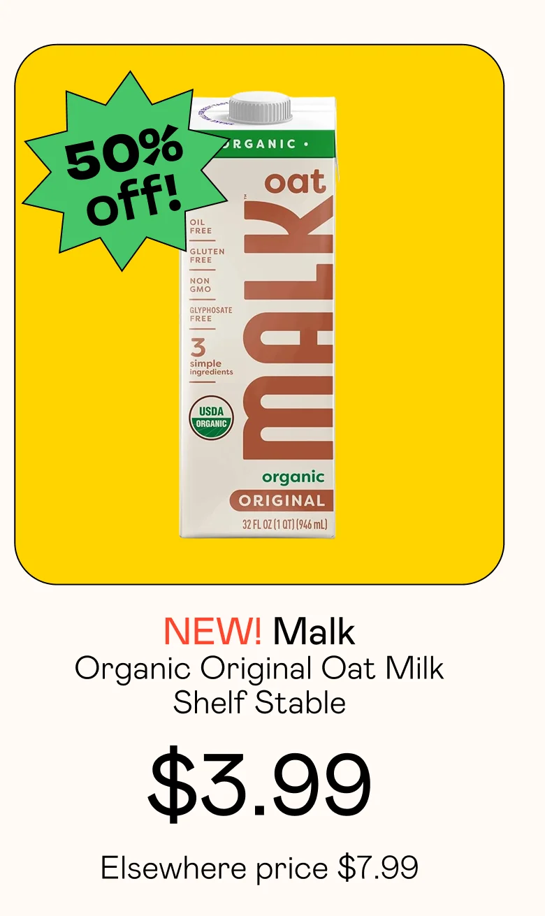 Organic Original Oat Milk Shelf Stable