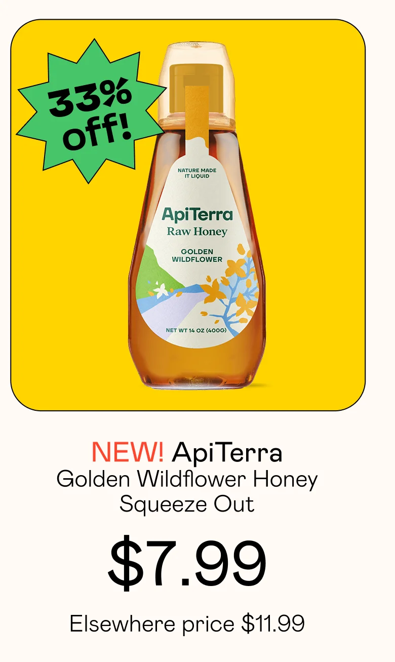 Golden Wildflower Honey - Squeeze out