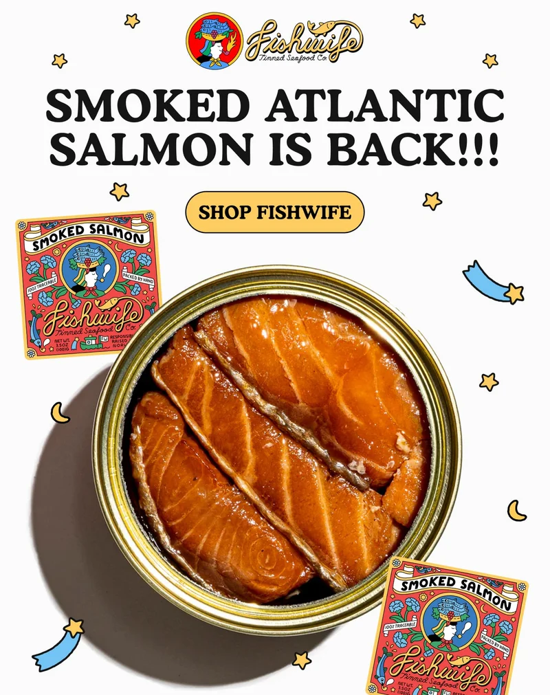 smoked atlantic salmon is back!