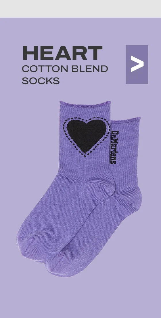 Heart Sock Cotton Blend Socks