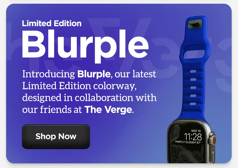 Limited Edition Blurple in Collaboration with The Verge