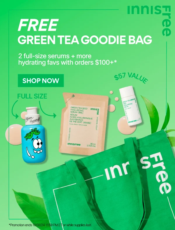 FREE GREEN TEA GOODIE BAG