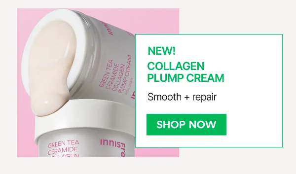 Green Tea Ceramide Collagen Plump Cream