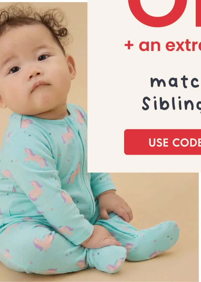 Unicorn Dreams Clever Zip Sleepsuit