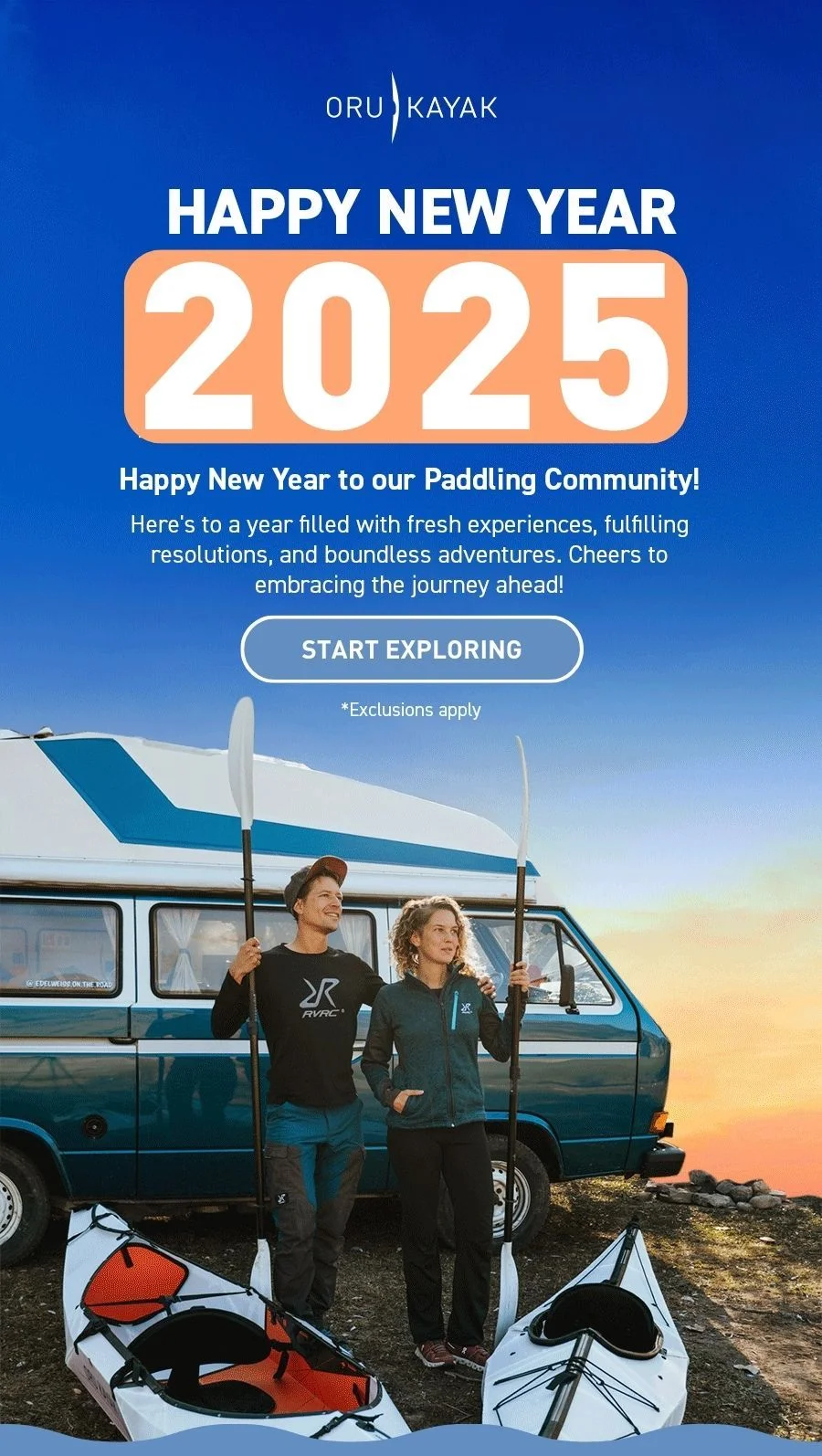 HAPPY NEW YEAR PADDLERS!