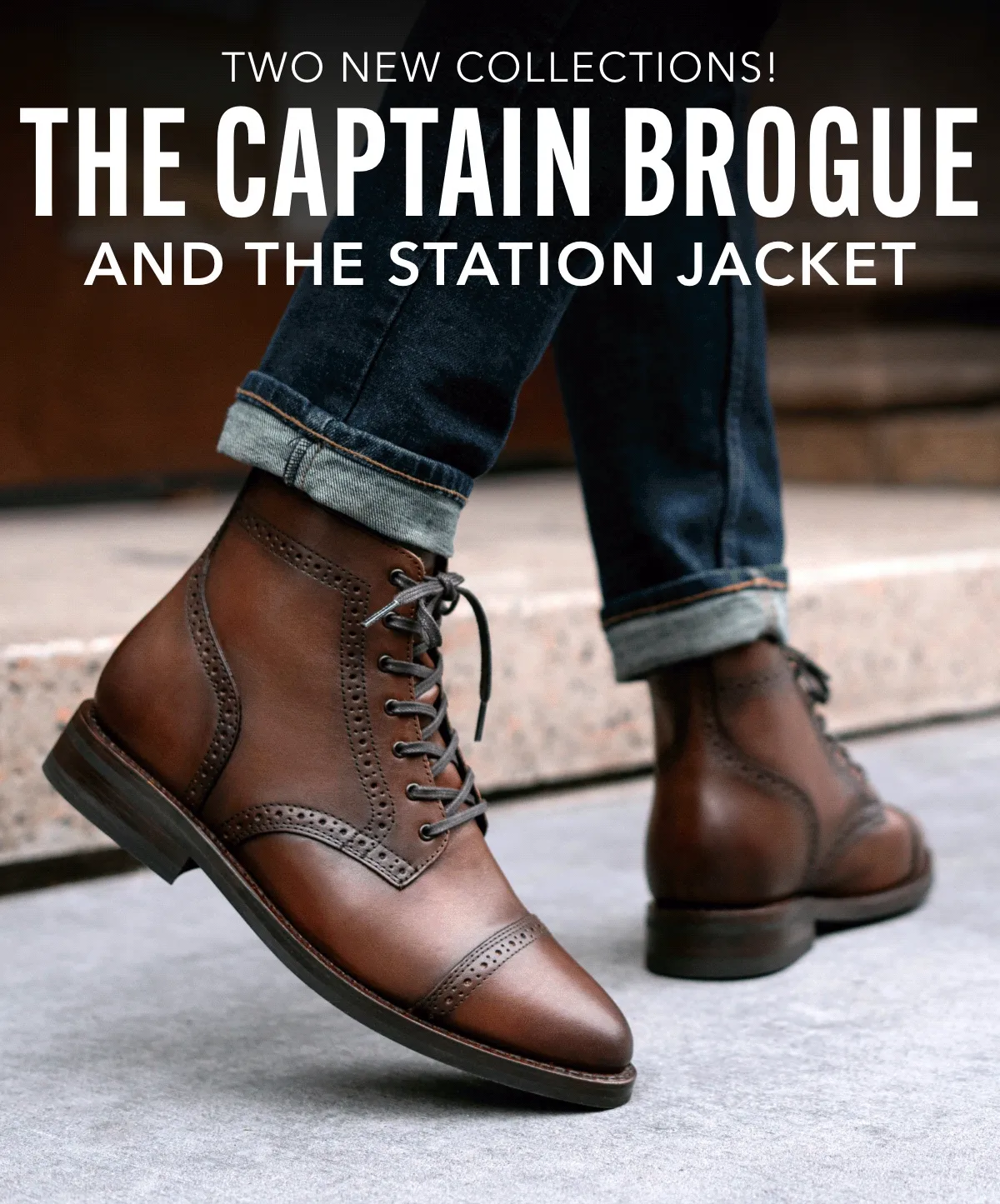 The Captain Brogue And The Station Jacket
