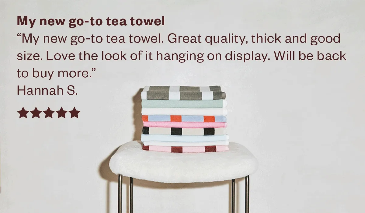 My New Go-To Tea Towel