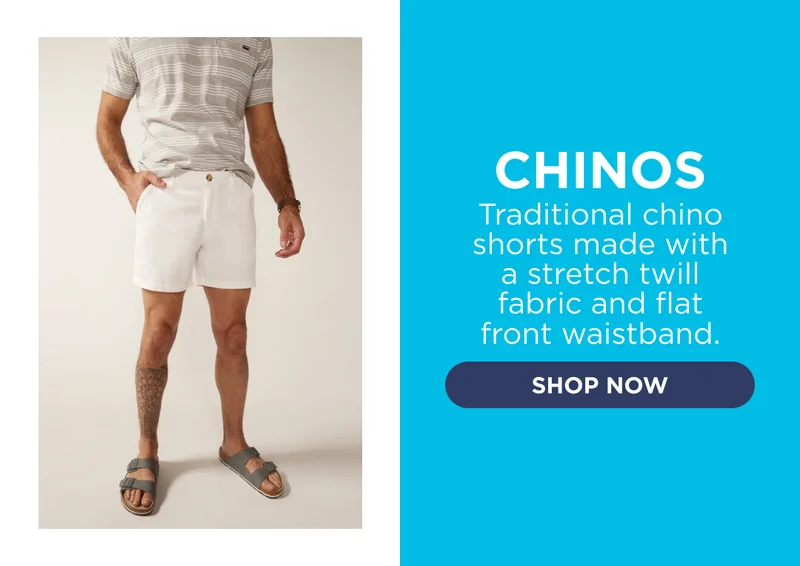 SHOP CHINOS SHORTS