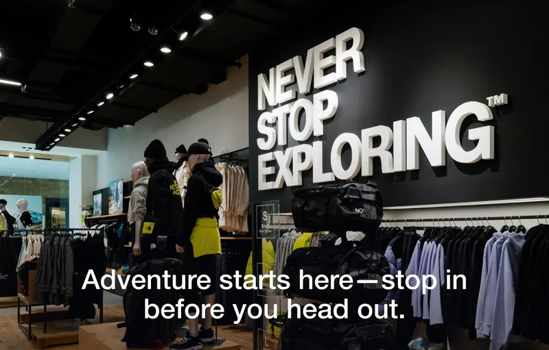 Adventure starts here - stop in before you head out.