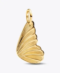 Engravable Butterfly Wing Tag Pendant
