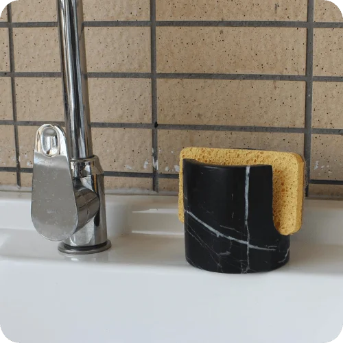 Natural Marble Sponge Holder