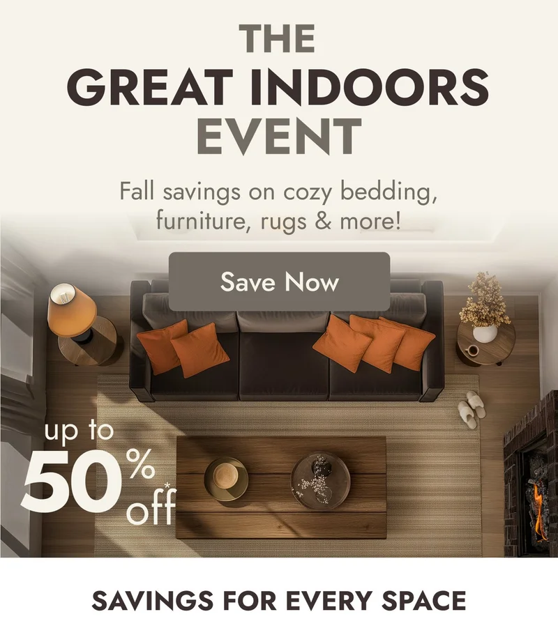 Starts now: The Great Indoors Event