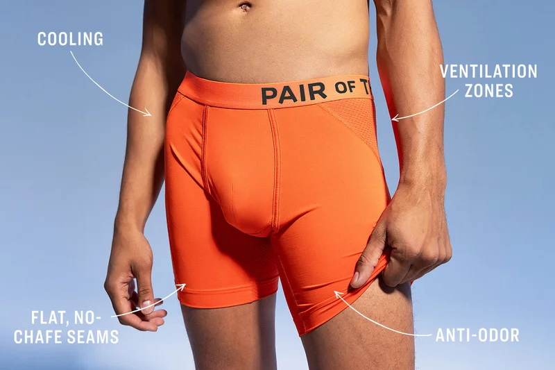 cooling Ventilation ZONES flat, no-chafe seams anti-odor smooth, flat seams