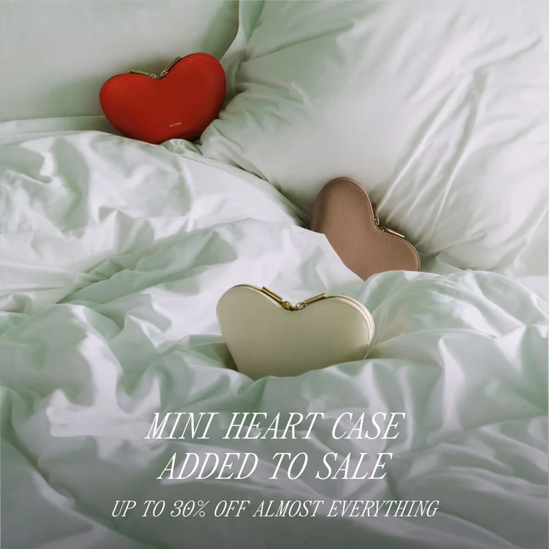 MINI HEART CASE ADDED TO SALE UP TO 30% OFF ALMOST EVERYTHING