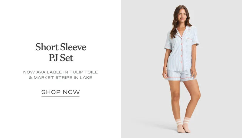Short Sleeve PJ Set - Shop Now Short Sleeve PJ Set - Shop Now