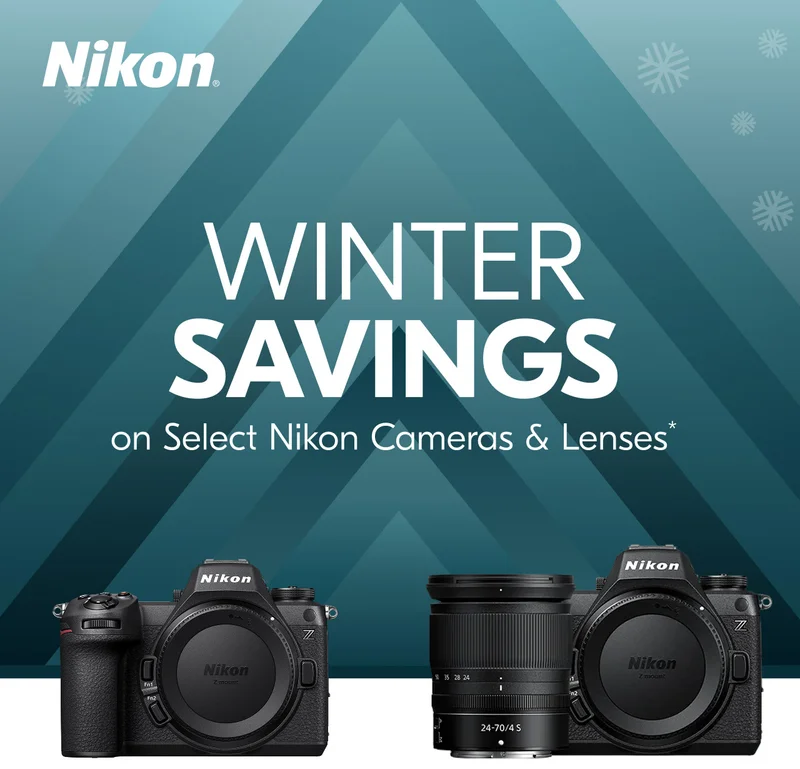 Nikon Winter Savings on Select Nikon Cameras & Lenses&
