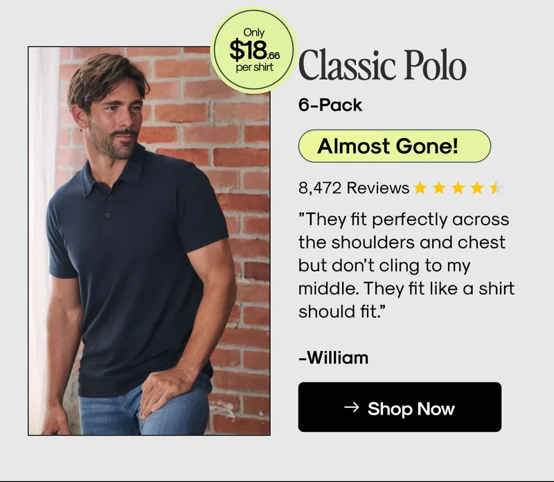 Classic Polo 6-pack
