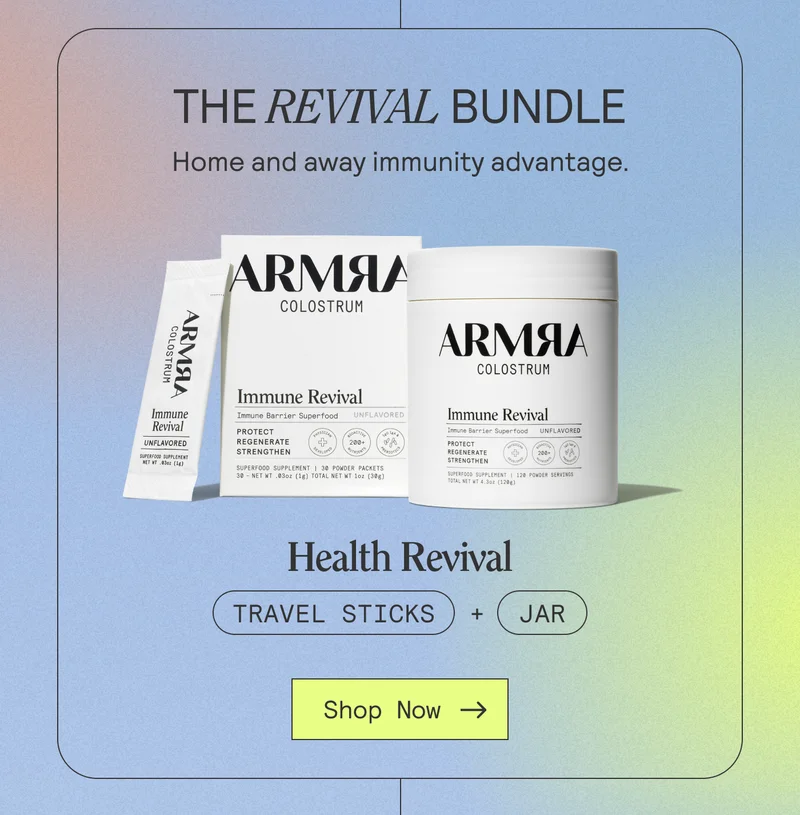 The Revival Bundle Home and away immunity advantage.   Immune Revival Jar Immune Revival Travel Sticks. Shop Now