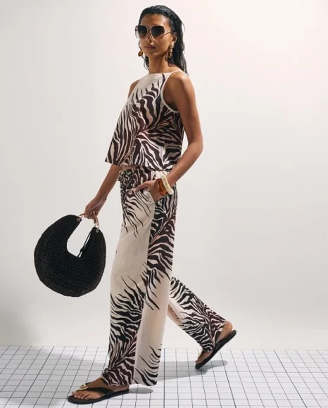 Wide Leg Trousers