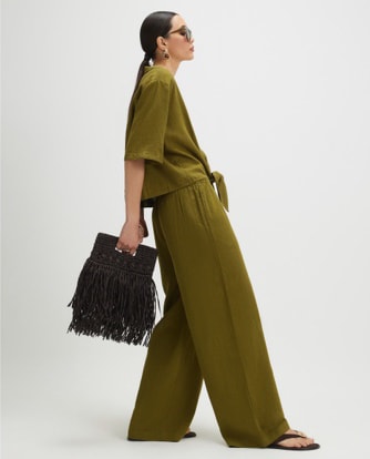 Wide Leg Trousers