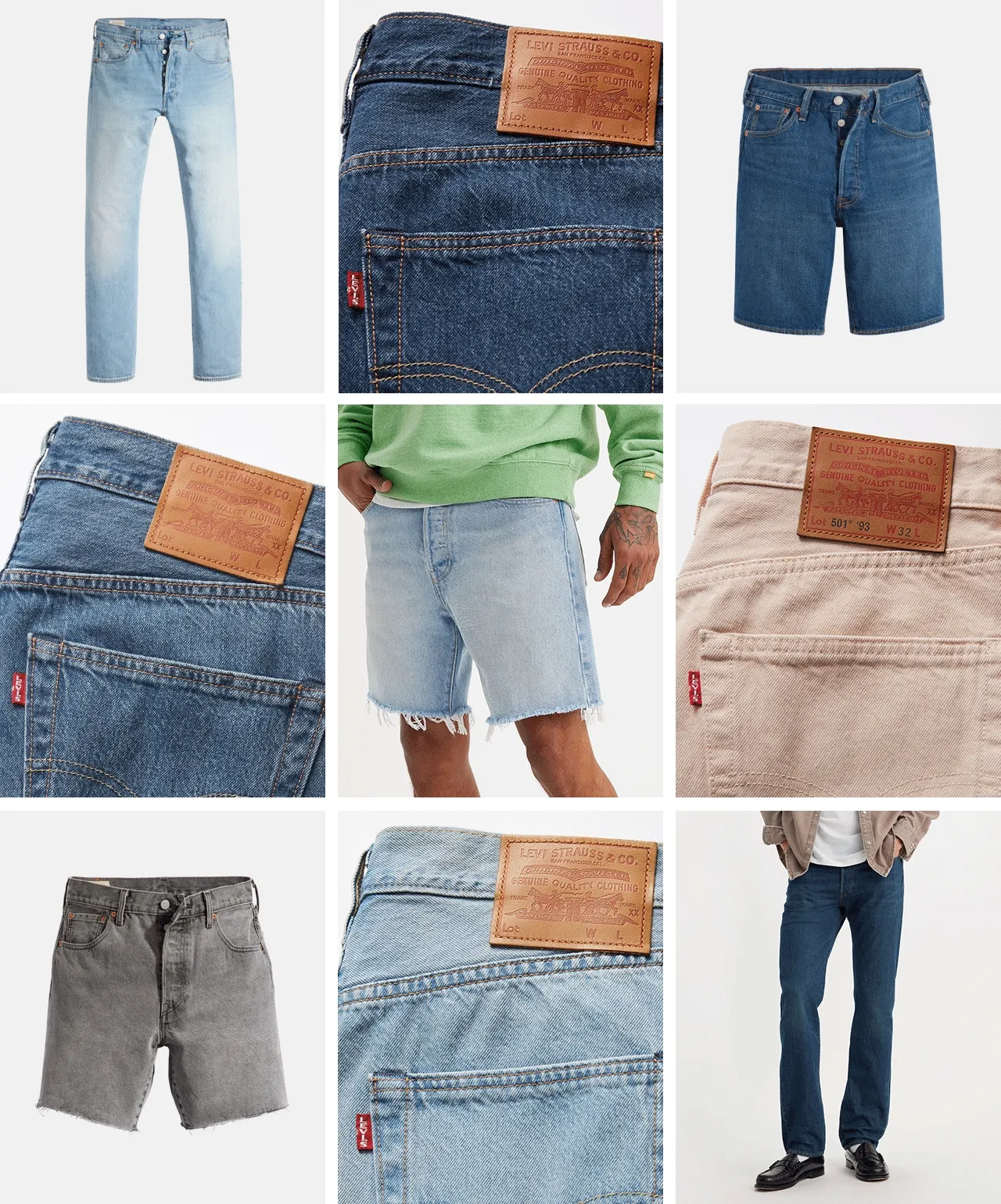 SHOP THE 501 FIT