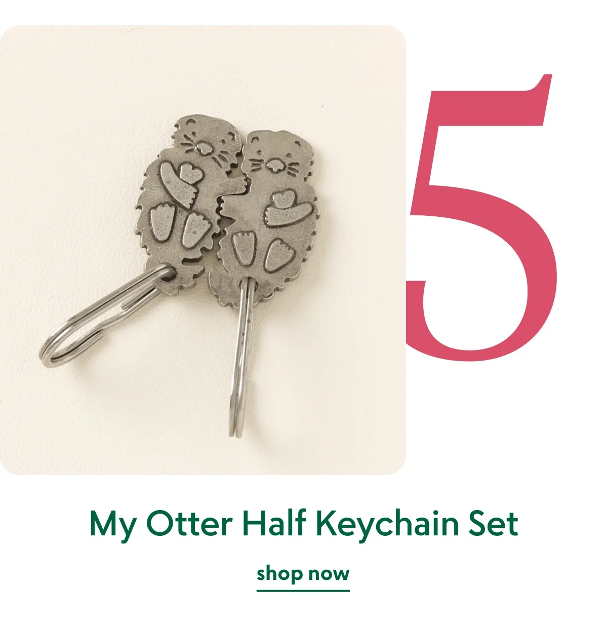 my-otter-half-keychain-set