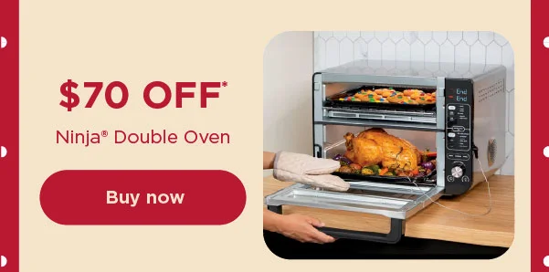 $70 off* Ninja Double Oven