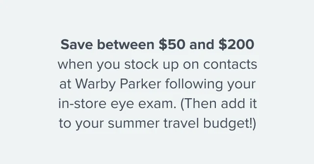 Save between $50 and $200