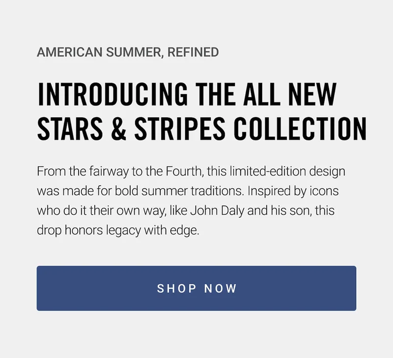 The New Stars & Stripes Collection | Shop Now