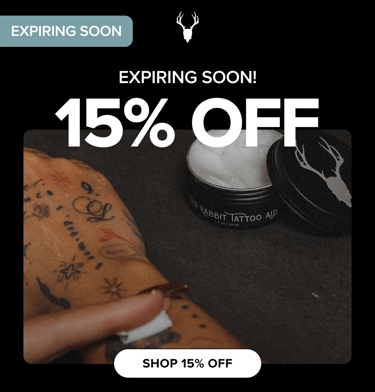 EXPIRING SOON | 15% OFF