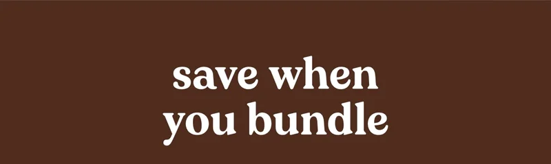 save when you bundle