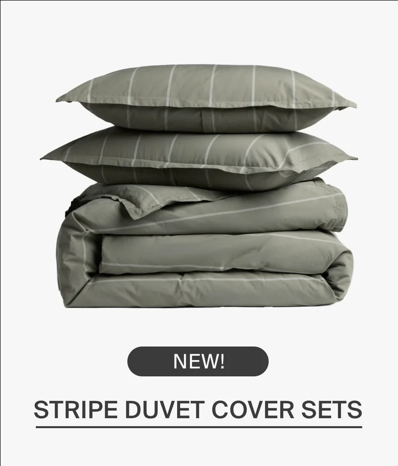 Stripe duvet cover sets