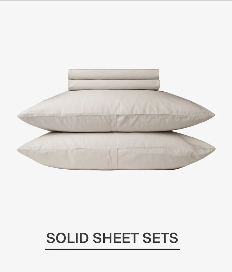 Solid sheet sets