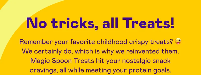 No tricks, all Treats!