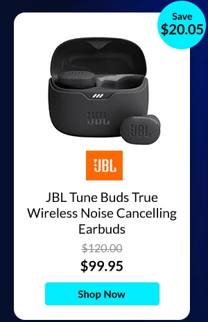 JBL Tune Buds True Wireless Noise Cancelling Earbuds