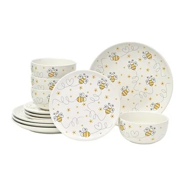 Temp-tations Seasonal 12-Piece Essential Dinnerware Set