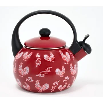 Temp-tations 2.3-qt Seasonal Enamel on Steel Kettle