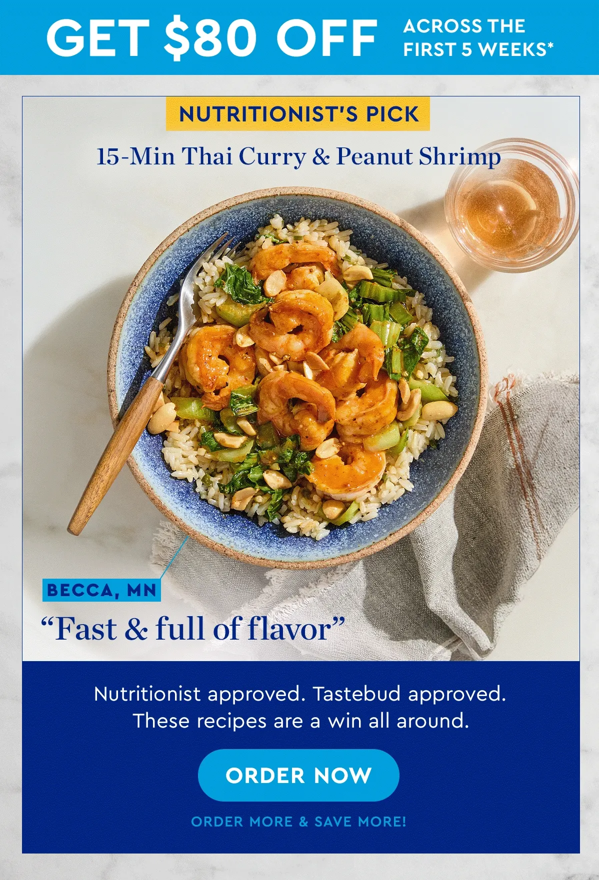 Nutrionist approved. Tastebud approved. These recipes are a win all around. | ORDER NOW | ORder more save more