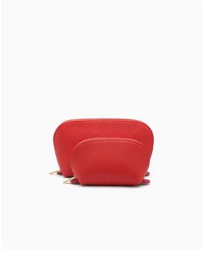 Travel Case Set Red