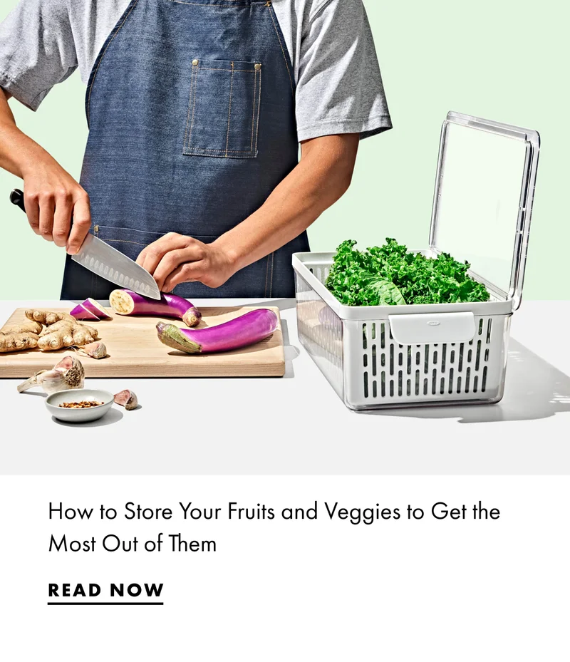 How to store your fruits and veggies to get the most out of them.