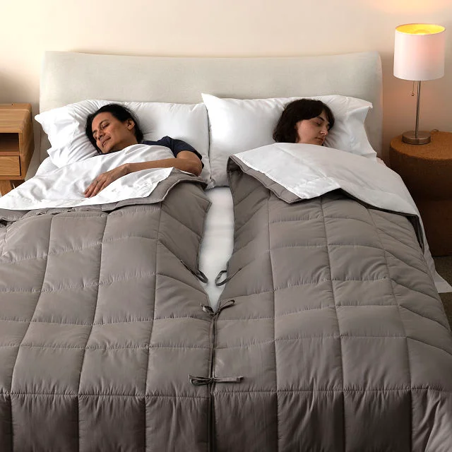 Couple's Split Blanket & Sheet Set
